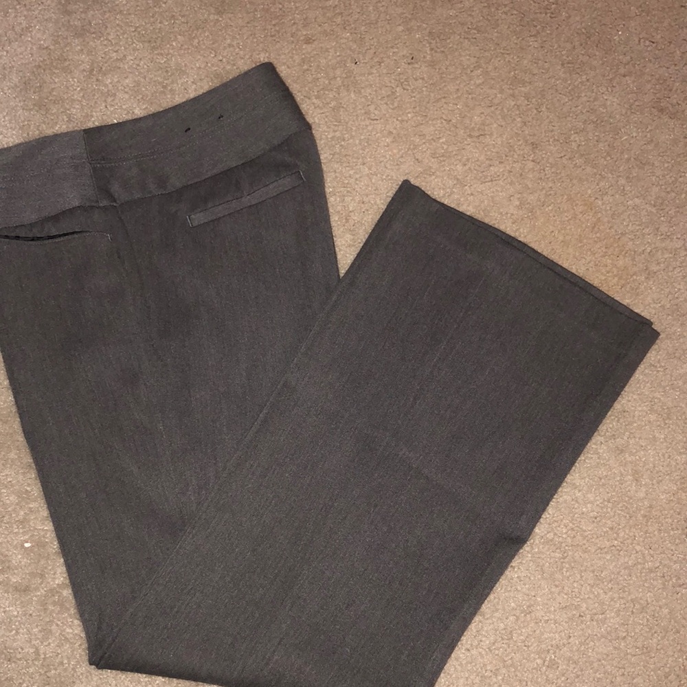 Dark gray dress pants